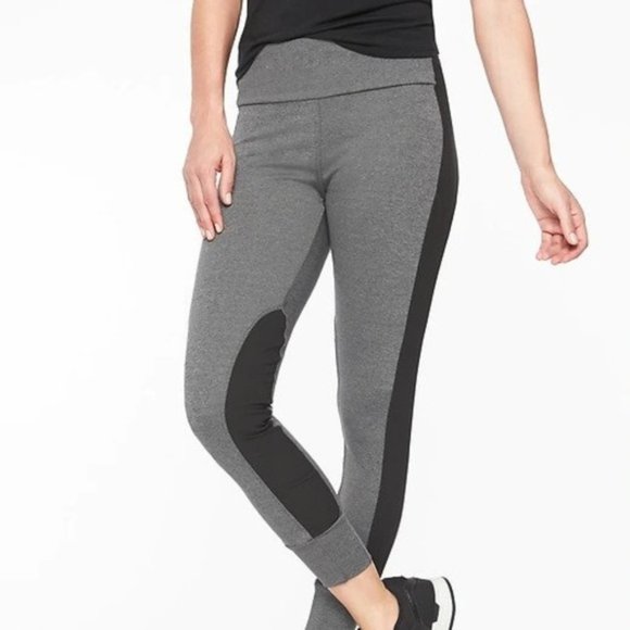 Athleta Pants - Athleta Essex Hybrid Tights XSP Black Heather